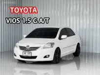  Toyota VIOS 1.5 G รถเก๋ง 4 ประตู ไม่เคยติดแก๊ส