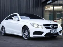 2014 Mercedes-Benz E200 2.0 AMG Dynamic รถเก๋ง 2 ประตู รถบ้านมือเดียว