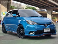 2016 Mg MG3 1.5 X รถเก๋ง 5 ประตู  สีฟ้าขาว ขับดี มีซันรูฟ 
