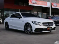 Benz C250 2.0 W205 AMG Dynamic 2017 รถบ้านมือเดียวออกศูนย์ใช้งานน้อย ชุดแต่งจากศูนย์