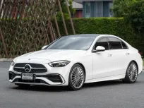 2023 Mercedes-Benz C220 2.0 d AMG Dynamic รถเก๋ง 4 ประตู ผ่อนเริ่มต้น ไมล์แท้ มือเดียวป้ายแดง 