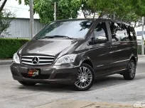 Benz Viano 2.1 W639 2013 รถตู้หรูใช้งานในครอบครัวป้ายขาว-ดำ จดแบบ รย1  ประตูสไลต์ไฟฟ้า 2 ฝั่ง 