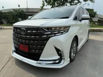 2024 Toyota ALPHARD 2.5 Z รถตู้/MPV รถสภาพดี มีประกัน ไมล์แท้ 