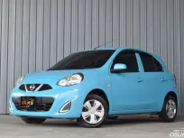 Nissan March 1.2 E AT 2018 รถบ้านมือเดียวตัวไมเนอร์เชนจ์ ไฟหน้า LED ไมล์เพียง 4 หมื่นกว่าโล