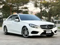 2014 Mercedes-Benz E300 2.1 Hybrid AMG Dynamic รถเก๋ง 4 ประตู ไมล์แท้ รถบ้าน ประวัติดี 