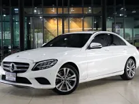 2019 Mercedes-Benz C220 2.0 d Avantgarde รถเก๋ง 4 ประตู รถบ้านแท้ ไมล์น้อย 