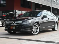 Benz C200 1.8 W204 Avantgarde 2013 รถบ้านมือเดียวใช้งานน้อย ไมล์เพียง 7 หมื่นกว่าโล ฟรีดาวน์ได้