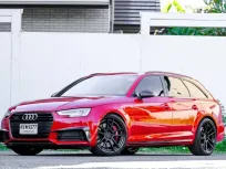 2018 Audi A4 2.0 Avant 45 TFSI quattro S line Icon Black Wagon รถสภาพดี มีประกัน