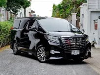 2015 Toyota ALPHARD 2.5 รถตู้/MPV รถบ้านมือเดียว ไมล์แท้ ประวัติศูนย์ 