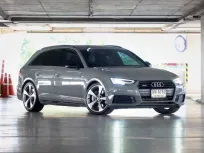 2019 Audi A4 2.0 Avant 45 TFSI quattro S line Black Edition Wagon รถบ้านมือเดียว ไมล์น้อย ประวัติดี 