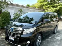 2017 Toyota ALPHARD 2.5 HYBRID E-Four รถตู้/MPV รถบ้านแท้ ไมล์น้อย มือเดียวป้ายแดง 