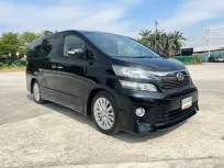 2013 Toyota VELLFIRE 2.4 รถตู้/MPV รถบ้านมือเดียว ไมล์น้อย 
