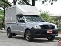 Toyota Vigo 2.7 CHAMP SINGLE J STD 2015 กระบะหลังคาสแตนเลสความสูง 1.70 เมตร ติดแก๊ส LPG พร้อมใช้