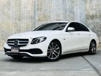 2019 Mercedes-Benz E-Class 2.0 E350e รถเก๋ง 4 ประตู รถบ้านมือเดียว ไมล์น้อย 