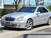Benz C180 Kompressor 1.8 W203 Classic 2005 รถบ้านมือเดียวออกศูนย์ป้ายแดง ใช้งานน้อยไมล์ 1.3 แสนกว่า