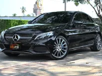 Benz C350e 2.0 W205 AMG Dynamic 2018 รถมือเดียวใช้งานน้อยไมล์เพียง 9 หมื่นกว่าโลชุดแต่งศูนย์รอบคัน
