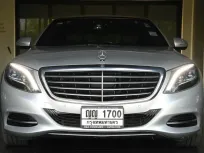 2017 Mercedes-Benz S-Class 3.0 S500e รถเก๋ง 4 ประตู ไมล์น้อย ประวัติดี 