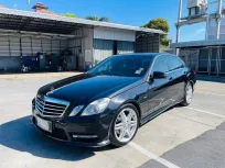 BENZ W212 E250  1.8CGI TOP 2011 สีดำ พวงมาลัย 7 SPEED พร้อมชุดแต่ง AMG มือเดียวสวยครบพร้อมใช้งาน