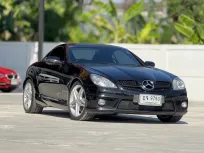 2009 BENZ SLK-CLASS, 200 KOMPRESSOR ROADSTER โฉม R171 ปี04-10 สีดำ (Facelift)