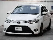 2014 Toyota VIOS 1.5G  รถเก๋ง 4 ประตู ฟรีดาวน์ แต่งสวย ไมล์แท้ 