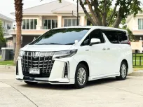 2020 Toyota ALPHARD 2.5 HYBRID E-Four รถตู้/MPV ออกรถง่าย รถบ้านมือเดียวป้ายแดง 