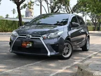 Toyota Yaris 1.2 E 2017 รถบ้านมือสองมช้งานน้อยไมล์เพียง 7 หมื่นกว่าโล