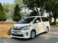 2012 Toyota VELLFIRE 2.4 Zg Edition เบาะไฟฟ้ามิกกี้ ตัว Minorchangeแท้