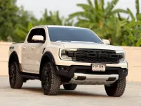 2022 FORD RANGER, 3.0 RAPTOR ECOBOOST 4WD โฉม DOUBLE CAB สีขาว เกียร์ออโต้ 10 สปีด
