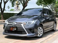 Toyota Yaris 1.2 G 2014 รถบ้านมือเดียวออกป้ายแดงมา ใช้งานน้อยไมล์เพียง 1.3 แสนโล