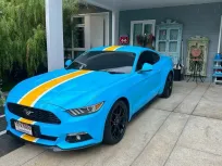 2017 Ford Mustang 2.3 EcoBoost รถเก๋ง 2 ประตู รถสวย ไมล์น้อย  แล๊ปสีฟ้า 