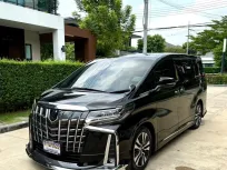 2021 Toyota ALPHARD 2.5 รถตู้/MPV รถบ้านแท้ ไมล์น้อย มือเดียวป้ายแดง 