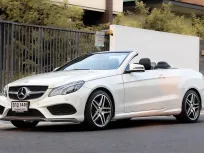 2013 Mercedes-Benz E-Class 2.0 E200 CGI Cabriolet เจ้าของขายเอง รถสวย ไมล์น้อย 
