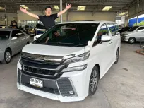 Toyota Vellfire 2.5 Z G Edition ปี 2017 สีขาว Auto FullOption 