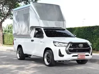 Toyota Hilux Revo 2.4 SINGLE Entry 2021 กระบะหลังคาสูงเกียร์ออโต้ขับง่าย หลังใหม่ไม่เคยใช้งาน
