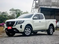 NISSAN NAVARA 2.3 CAB CALIBRE V M/T ปี2022 สีขาว