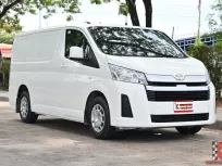 Toyota Hiace 2.8 ECO 2021 รถตู้เตี้ยหน้ายาวใช้งานน้อย ตู้บรรทุกจากศุนย์ภายในยังใหม่อยู่