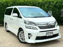 2012 Toyota VELLFIRE 2.4 รถตู้/MPV รถบ้านแท้ 