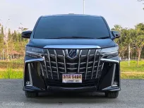 Toyota Alphard 2.5 Hybrid E-Four ปี 2019 สีดำสวยงาม