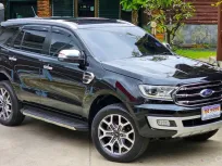 2020 Ford Everest 2.0 Titanium Plus SUV รถบ้านมือเดียว รับประกันเลขไมล์แท้ รถสวยสภาพดี