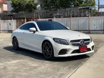 2022 Mercedes-Benz C-Class 2.0 C200 Coupe รถเก๋ง 2 ประตู ออกรถง่าย รถสวยไมล์น้อย  