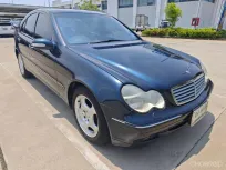2002 Mercedes-Benz C-Class 2.0 C200 Kompressor รถเก๋ง 4 ประตู 