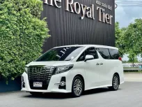 2018 Toyota ALPHARD 2.5 รถตู้/MPV รถบ้านมือเดียว ไมล์น้อย 