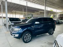FORD EVEREST 2.0 TITANIUM PLUS 4WD 2021 รถสวย มือแรกออกห้าง ไมล์น้อย TOP สุด รับประกันตัวถัง