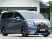 2017 Toyota ALPHARD 2.5 HYBRID E-Four รถตู้/MPV รถสวย ไมล์แท้ มือเดียว เจ้าของขายเอง 