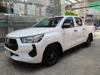 2024 Toyota Hilux Revo  DOUBLE CAB 2.4 ENTRY (โฉมใหม่) รถสวยสภาพใหม่ วิ่ง 2,563 กม มือเดียว ฟรีดาวน์