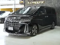 2019 Toyota ALPHARD 2.5 รถตู้/MPV รถบ้านมือเดียว 