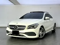 2017 Mercedes-Benz CLA-Class 2.0 CLA250 AMG รถเก๋ง 4 ประตู 