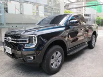 2023 FORD RANGER OPEN CAB 2.0 TURBO HI-RIDER XLT เกียร์ธรรมดา สีดำ รถสวยสภาพใหม่ มือเดียว ฟรีดาวน์