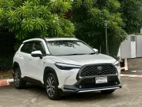 Toyota Corolla Cross 1.8 Hybrid 2021 รถ SUV มือสองสภาพดี มือเดียว ไมล์น้อย 