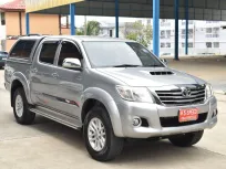 Toyota Vigo 2.5E Prerunner D-CAB เกียร์ออโต้ สีเทา ปี2015